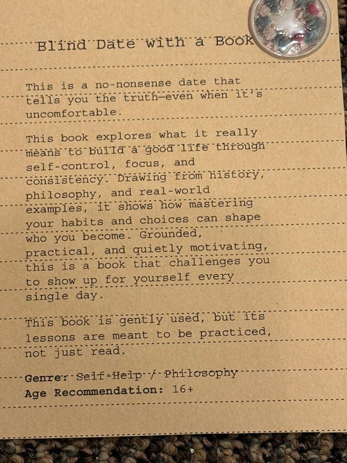 Blind Date with a Book - No-Nonsense Edition